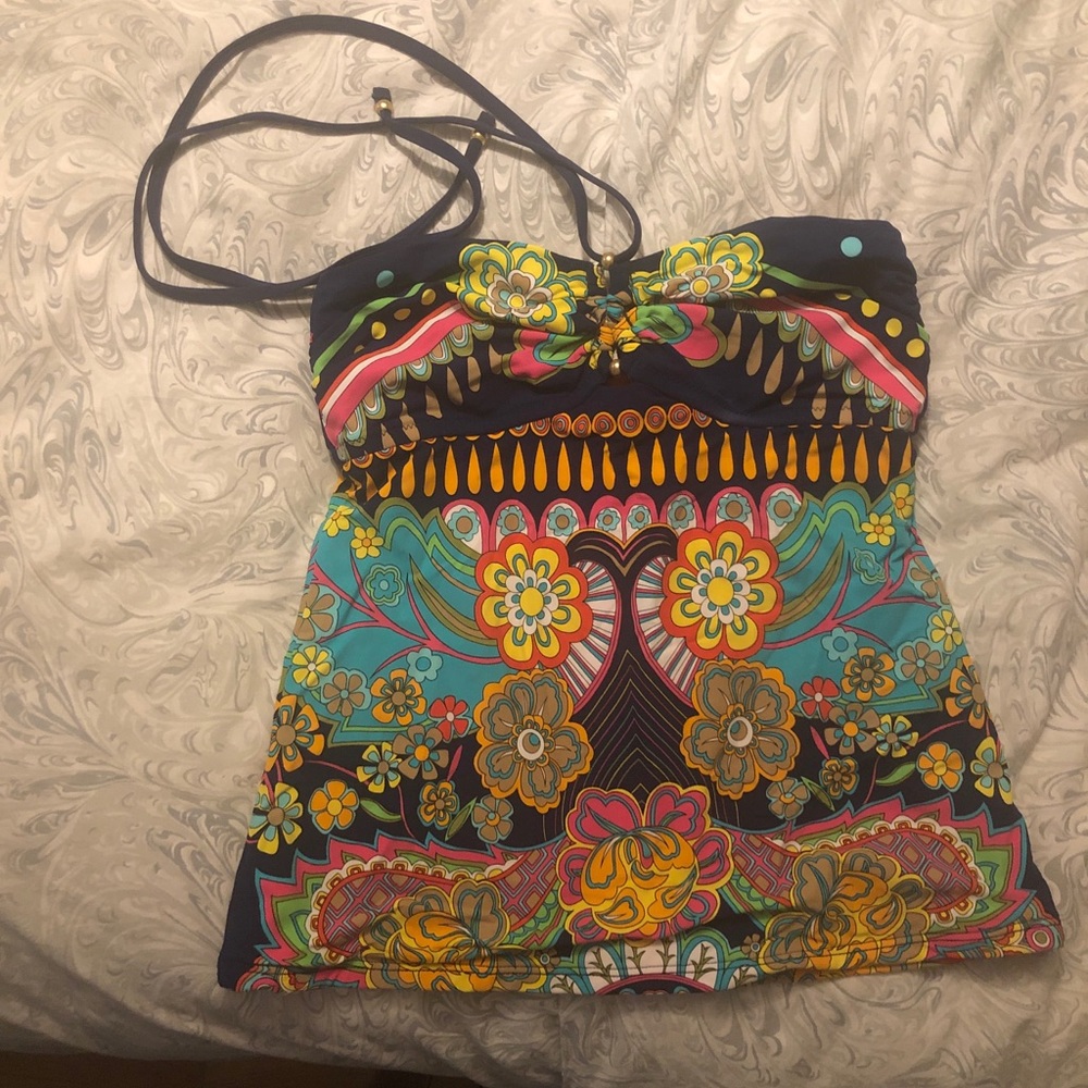Nanette Lepore tankini top size xs
